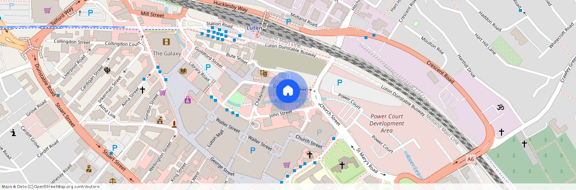 Guildford Street, Luton, Bedfordshire, LU1