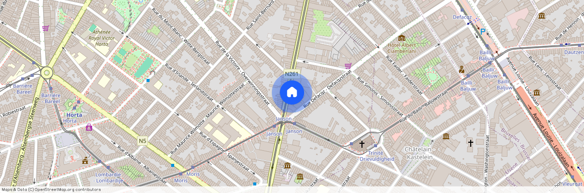 Chaussée de Charleroi, 162, 1060, Saint-Gilles