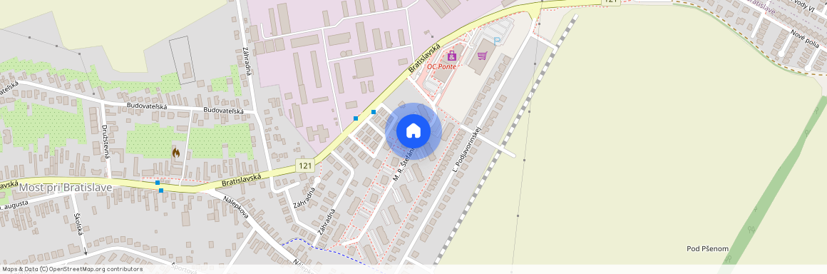 M. R. Štefánika, Most pri Bratislave, Senec