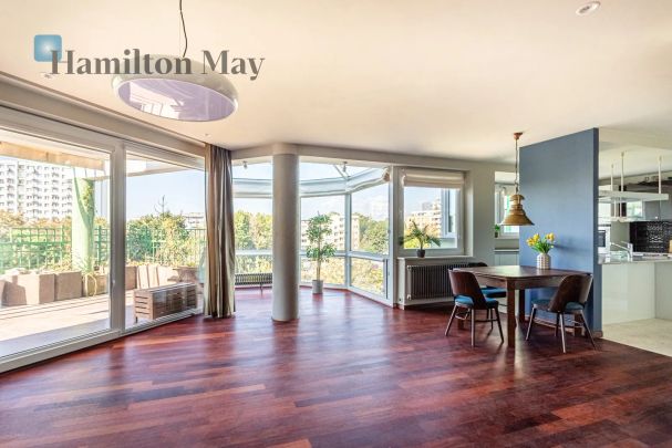 Luksusowo wykończony apartament z dwiema sypialniami na zielonym Mokotowie - Zdjęcie 1