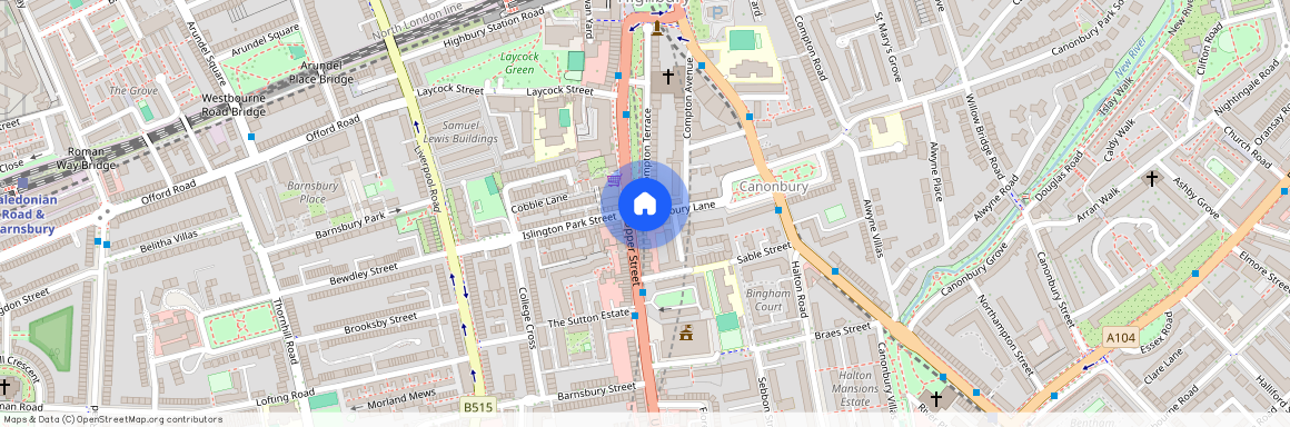 Compton Terrace, Canonbury, London, N1