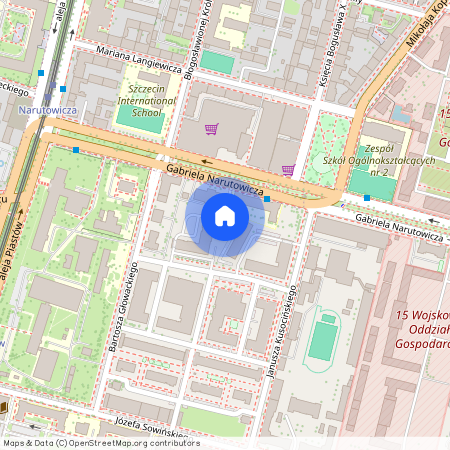 70-240, Gabriela Narutowicza, Szczecin