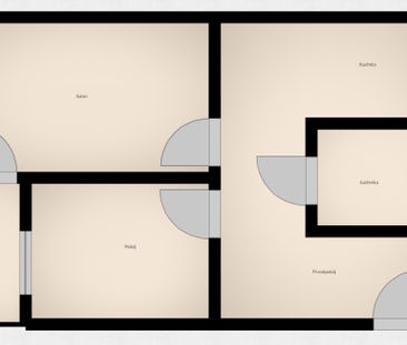 50 m², 2 pokoje, Architektów, Rzeszów - Фото 3