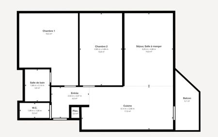 Appartement moderne de 2 chambres avec balcon et parking - Récemment rénové - Chemin du Joran 2A, Nyon ! - Foto 4
