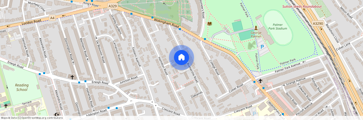 Bulmershe Road, Reading