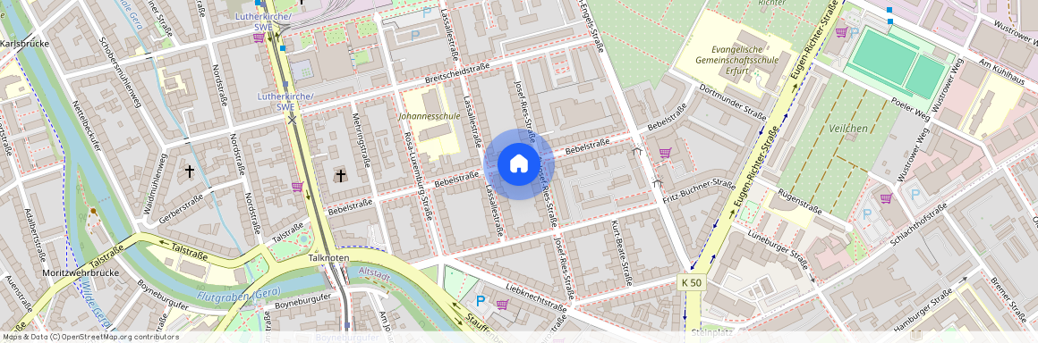 Bebelstraße 59, 99086, Erfurt