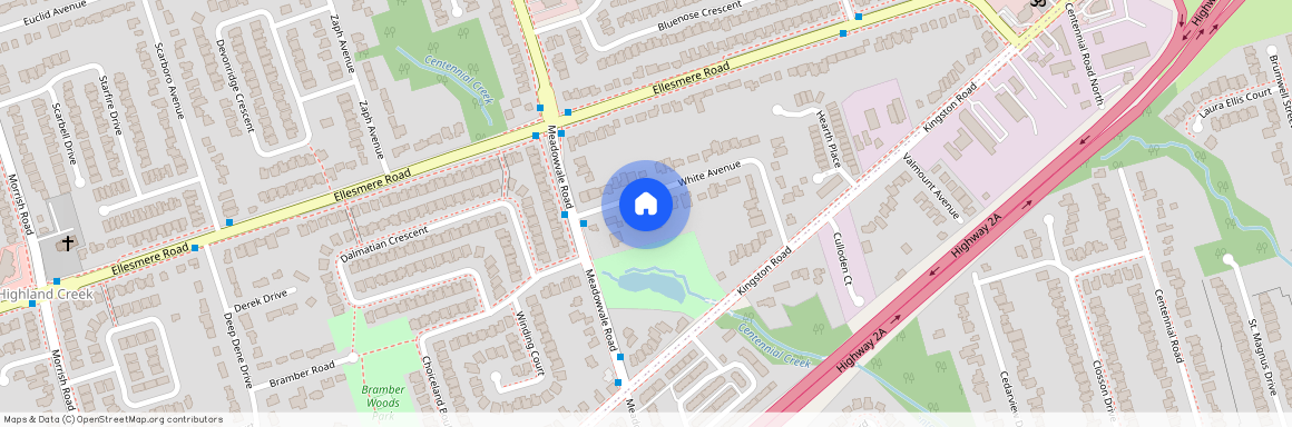 15 WHITE AVENUE, Toronto, Highland Creek