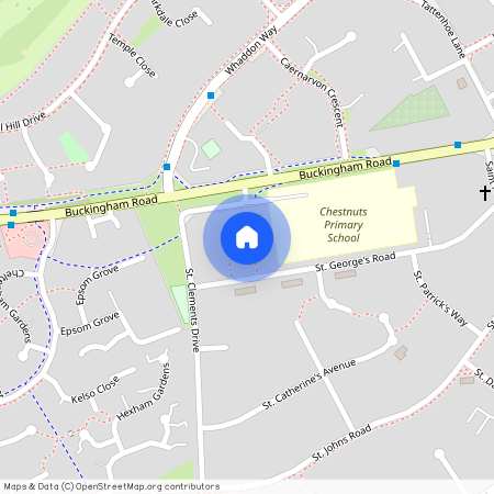 St. Georges Road, Bletchley, MK3