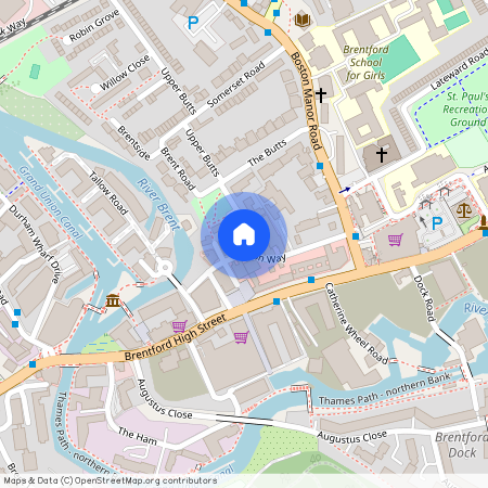 Caxton Mews, The Butts, Brentford, TW8