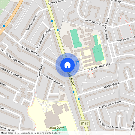 Cuckoo Hall Lane, London