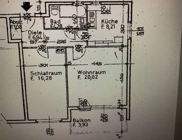 Willkommen Zuhause: 2-Zimmer-Wohnung mit großem Balkon - Foto 1
