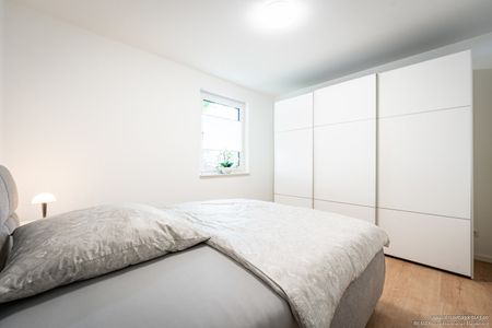 Neubau 2-Zimmer-Wohnung + KfW 40 + Barrierearm + voll möbliert & löffelfertig - Foto 4