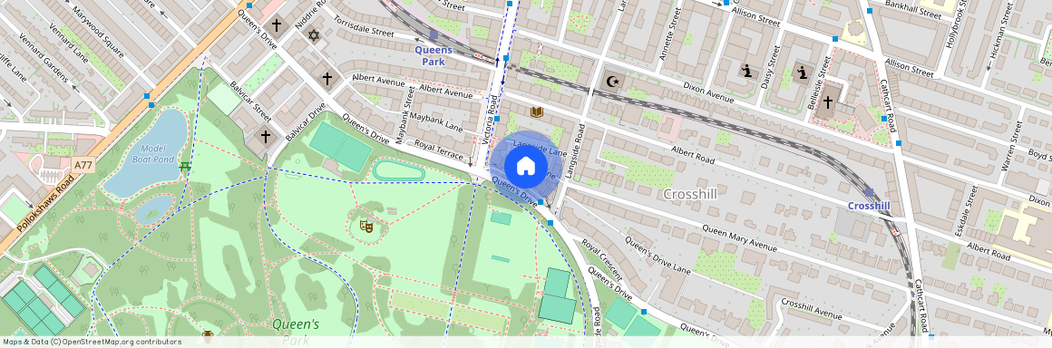 Queens Drive, Flat 2-2, Queens Park, G42 8BJ