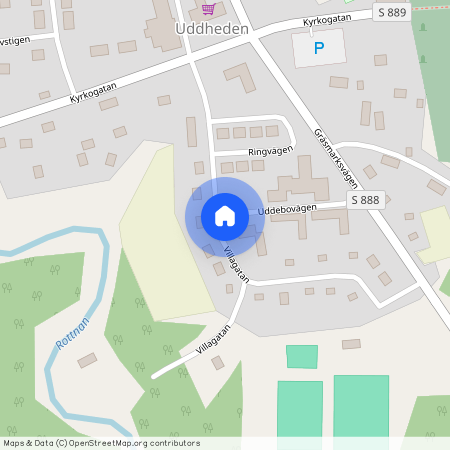 Villagatan, Gräsmark