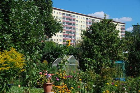 Mit Blick ins Grüne gelegene 2-Raum-Wohnung mit Balkon - Foto 2