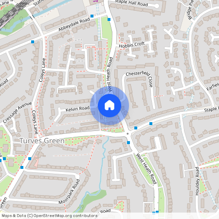 West Heath Road, Northfield, Birmingham, B31