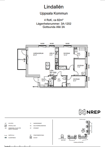 Gottsunda Allé 3A, 75651, Uppsala - Foto 2