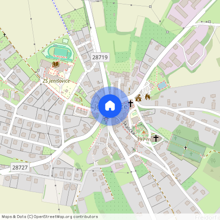 Jenišovice, okres Jablonec nad Nisou