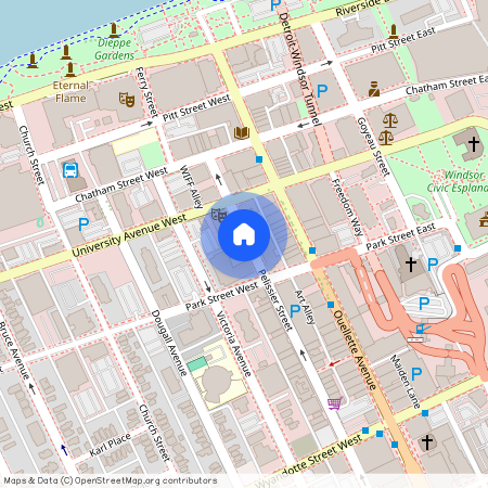 150 Park STREET Unit# 702, Windsor, Windsor, Essex, N9A 4K8