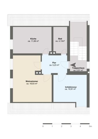 Gemütlich und gepflegt im Dachgeschoss! 2-Zimmer-Mietwohnung - Photo 4