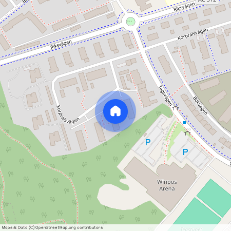 Umeå, Korpralsvägen, 44 A, 90432