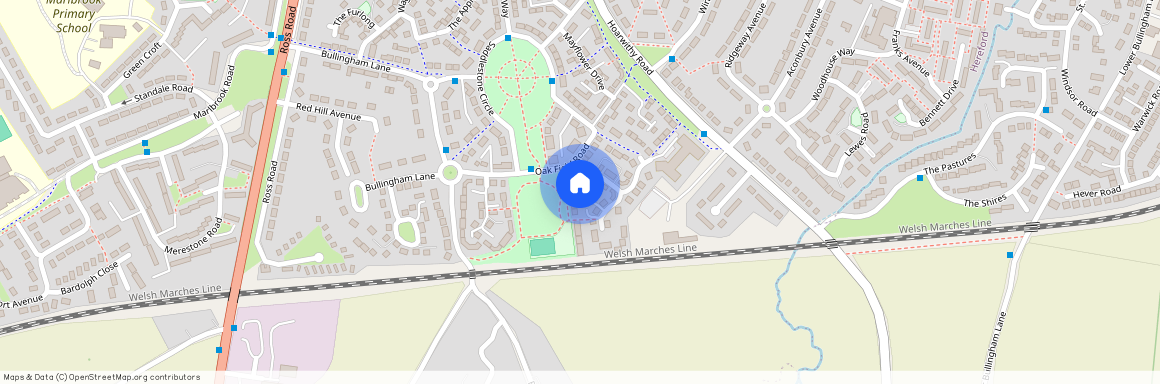 Bluebell Walk, Saxon Gate, Hereford, HR2