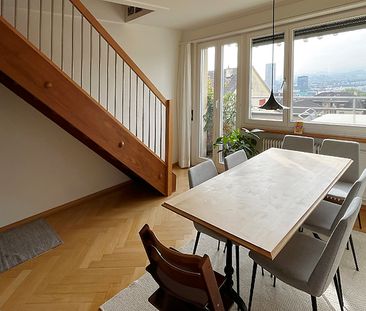 3 Zimmer-Maisonettewohnung in Zürich - Kreis 10 Wipkingen, möbliert... - Foto 1