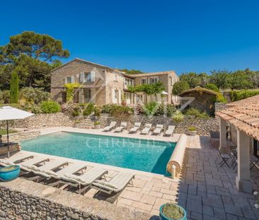 Luberon - Mas d'exception avec vue dégagée et piscine chauffée - Photo 4