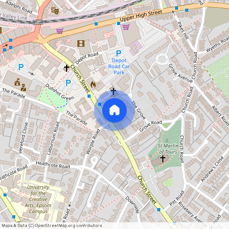 Church Close, Church Street, Epsom, Surrey, KT17 4PT