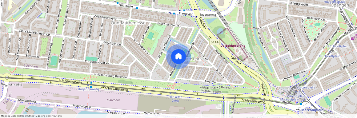 Oud Mathenesse, 3028 EH, Pasteursingel, Rotterdam