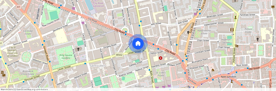 City Road, Shoreditch, London, EC1V