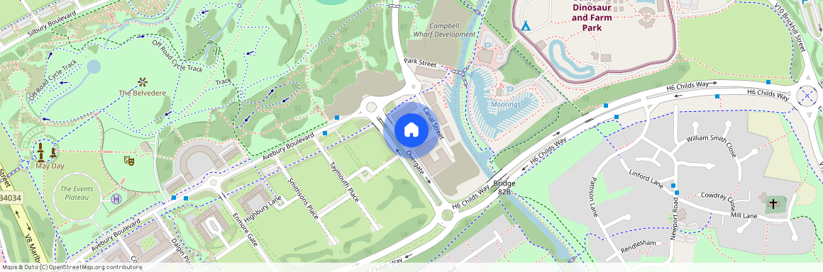 Canal Street, Campbell Park MK9