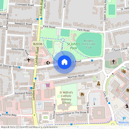 Flat 1, 106 Bishops Court, St. Bartholomews Place, RH15 9AA, Lower Church Road