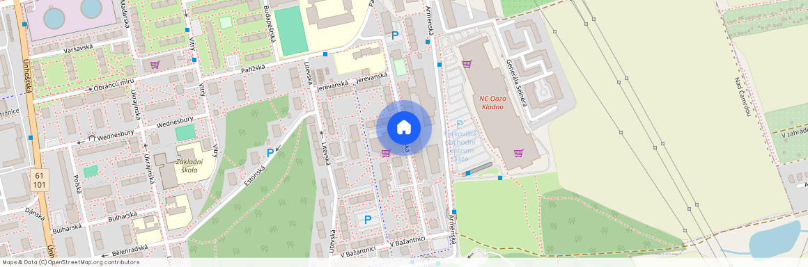 Hřebečská, Kladno - Kročehlavy