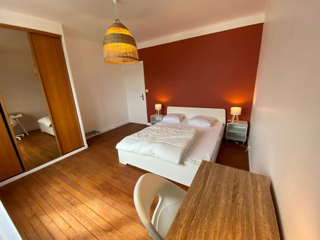 A Louer. Disponible le 27/10/2025 – 1 Chambre Meublée en Colocation dans Maison Rénovée ! - Photo 3