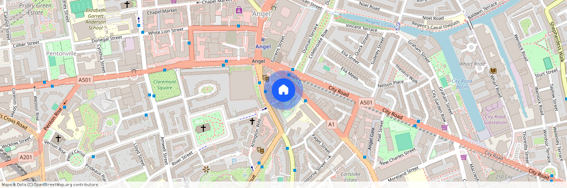 Owen Street, Angel, EC1V