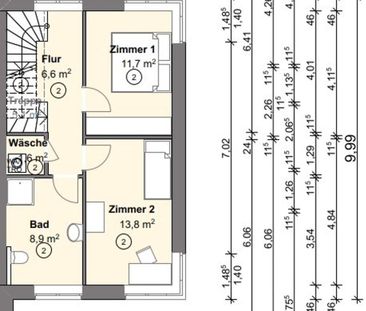 Moderne Wohnung über drei Etagen in Uelsen zum 01.04.2026 / oder fr... - Photo 3