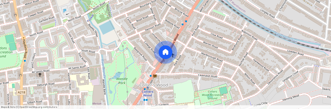 High Street Colliers Wood, London, SW19 2BT