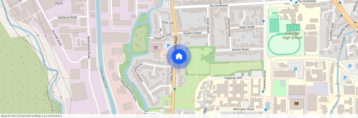 Cowley Road, Uxbridge UB8, London
