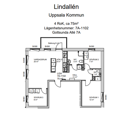 Gottsunda Allé 7A, 75651, Uppsala - Photo 3