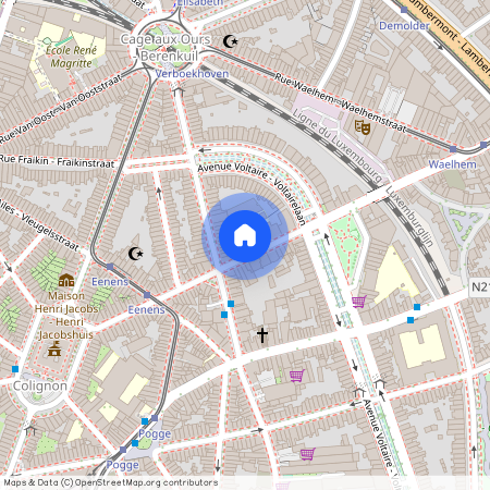 Rue Général Eenens, 62, 1030, Schaerbeek