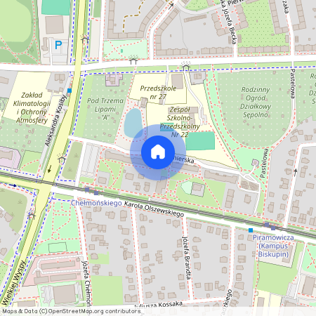 ul. Kazimierska, Biskupin, Śródmieście, Wrocław, dolnośląskie