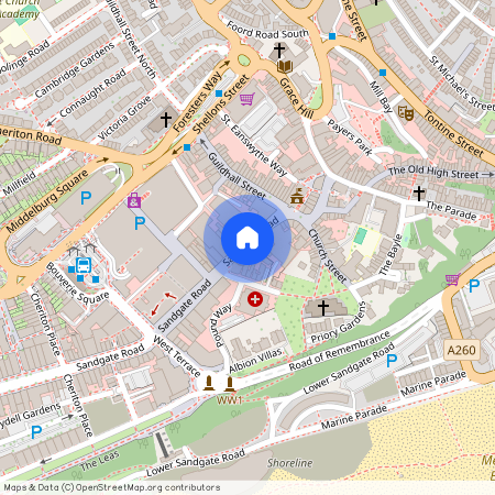 Sandgate Road, Folkestone, CT20 1AL, Kent