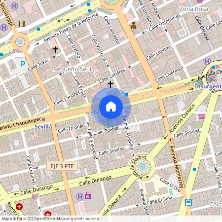 Avenida Chapultepec 400, Distrito Federal, Cuauhtémoc