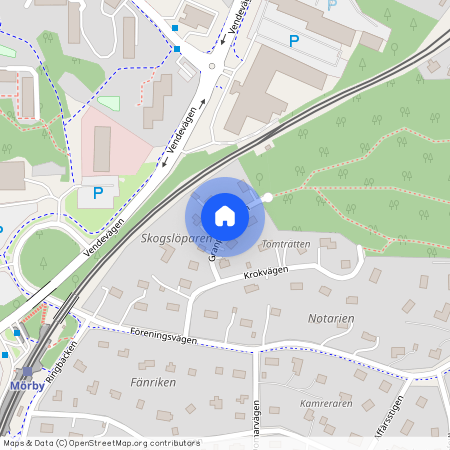 Granparksstigen, Stocksund