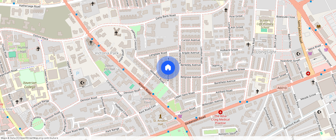 Kensington Ave, Victoria Park, Manchester, M14 5PG