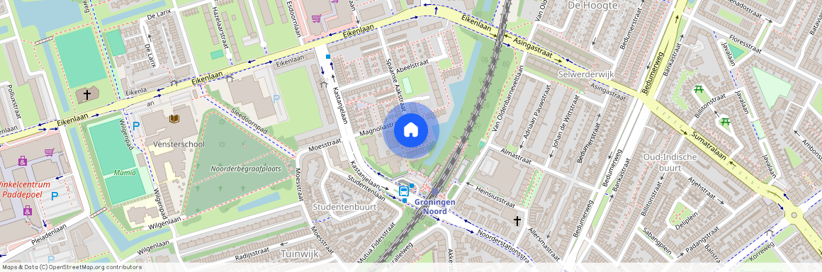 Selwerd, 9741 CT, Spaanse Aakstraat, Groningen