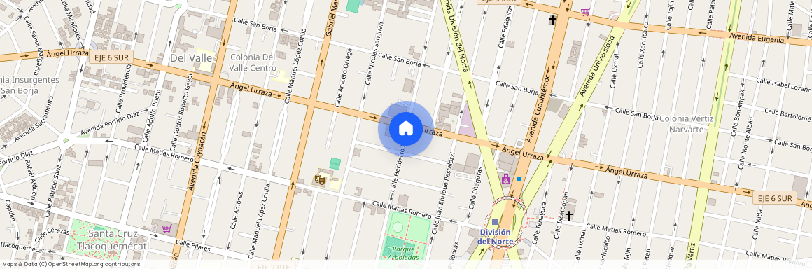 Heriberto Frias, Del Valle Sur, Ciudad de México, Departamento, Ciudad de México