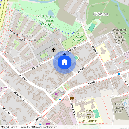 ul. Krótka, Główna, Nowe Miasto, Poznań, wielkopolskie