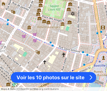 Mieszkanie na wynajem - 52 m² - 1 pokój Paris Île-De-France - Photo 1